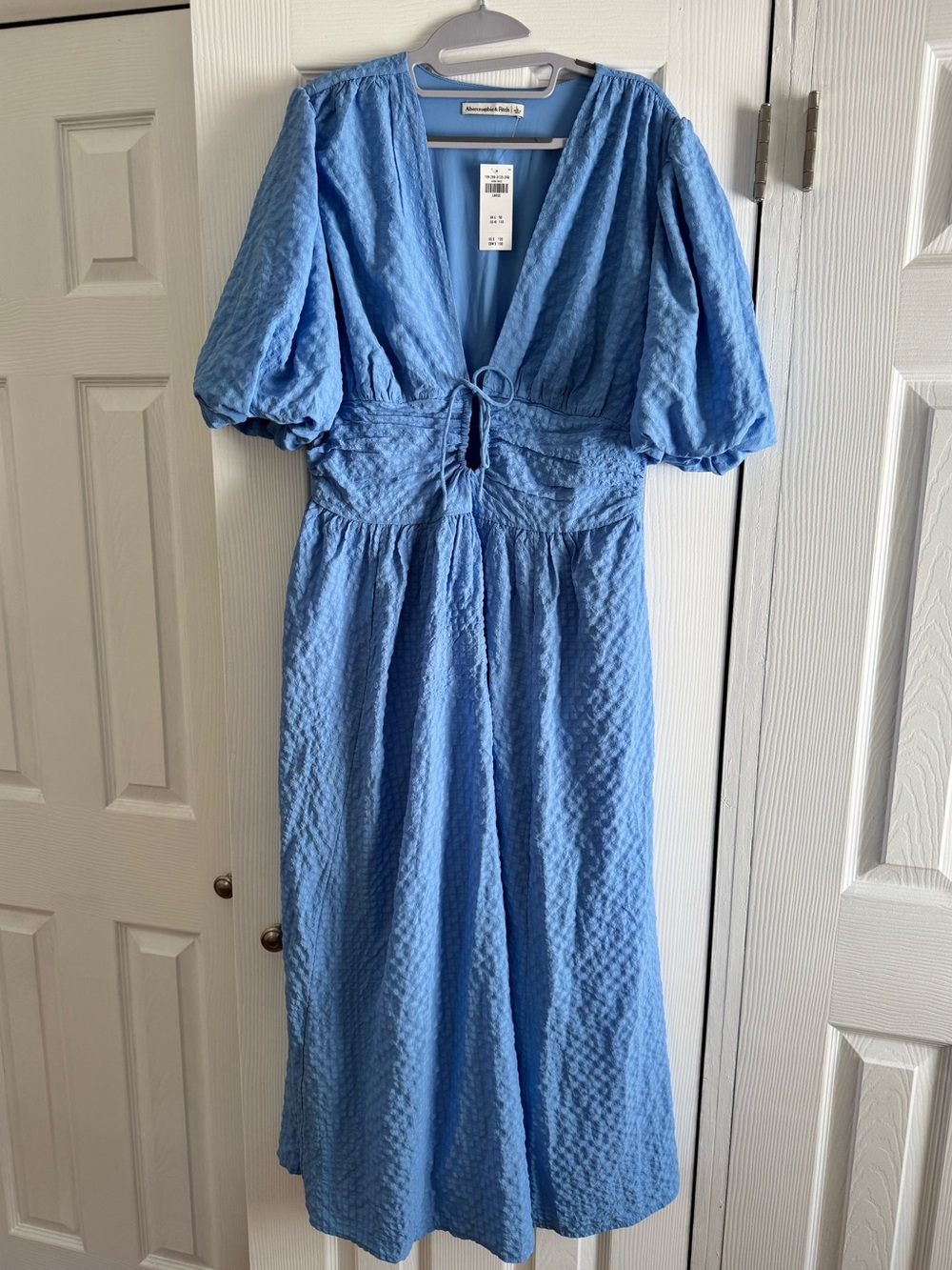 Abercrombie tie front maxi dress